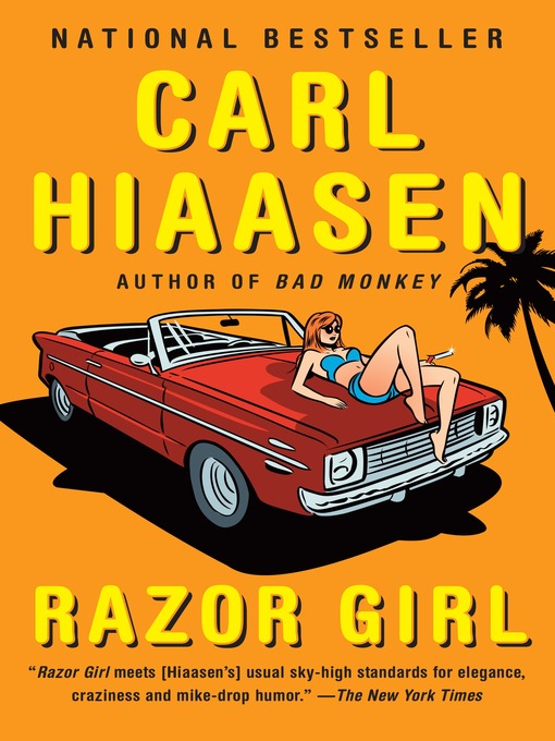 Upplýsingar um Razor Girl eftir Carl Hiaasen - Til útláns